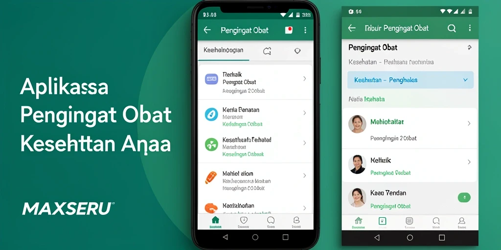 Tampilan antarmuka <strong>MAXSERU</strong> yang intuitif dan mudah dipahami.